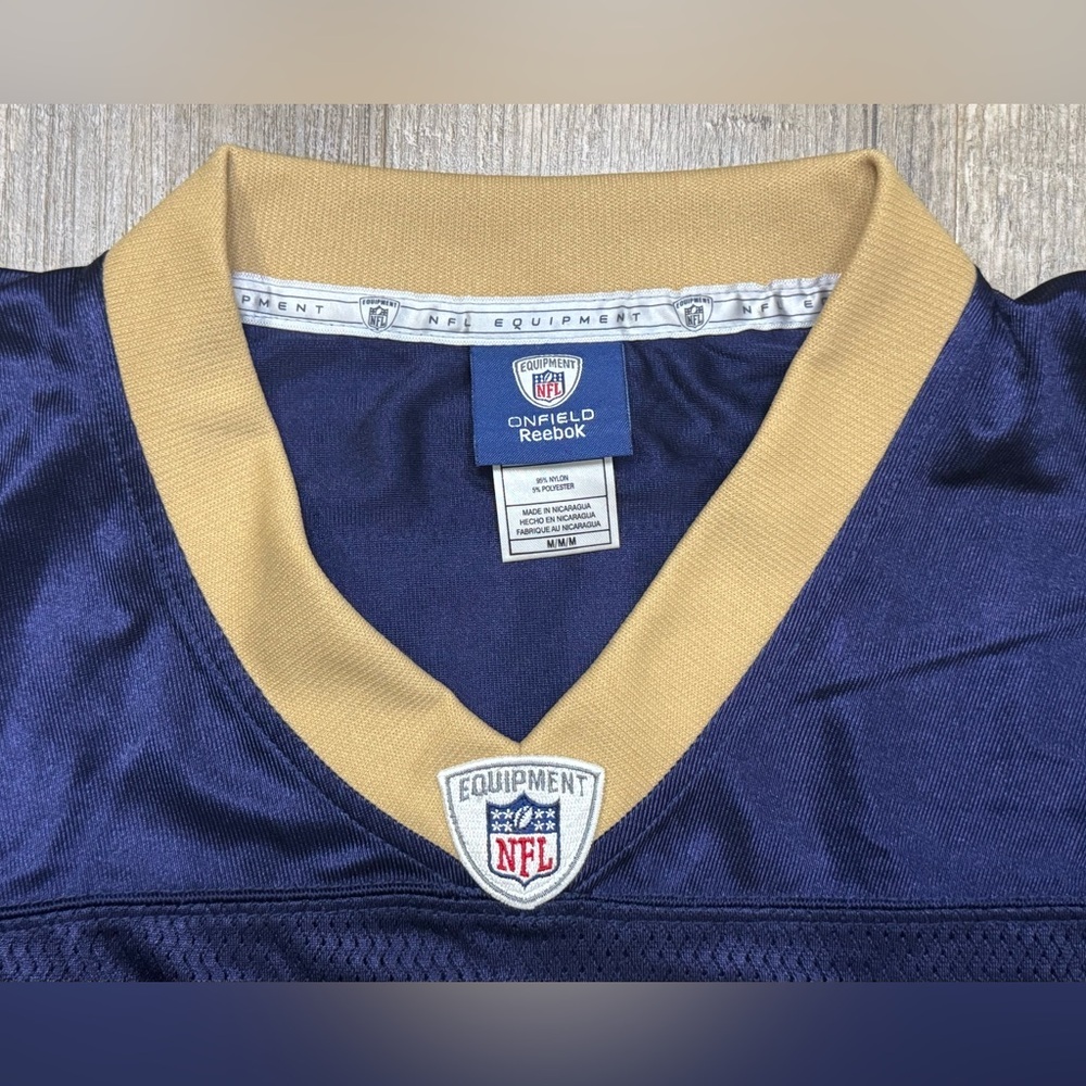 Authentic Reebok NFL St. Louis Rams #8 Sam Bradford Jersey, Medium - Picture 5 of 9